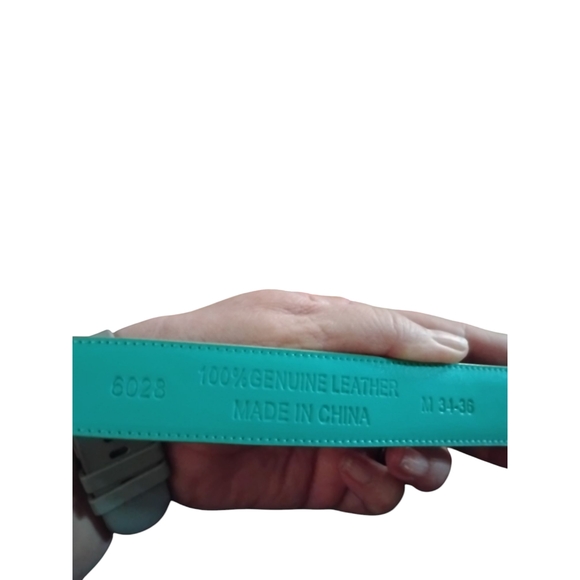 Elegant Teal Belt for Women - Picture 8 of 10